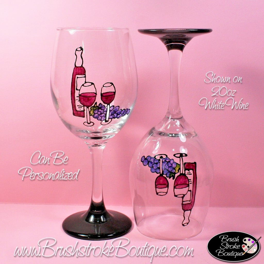 Original Monogram Wine Glass