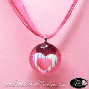 Hand Painted Jewelry - Heart To Heart - Original Designs by Cathy Kraemer