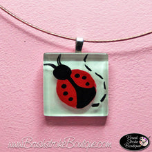 Hand Painted Jewelry - Ladybug - Original Designs by Cathy Kraemer