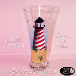 Hand Painted Coffee Mug - Lighthouse - Original Designs by Cathy Kraemer