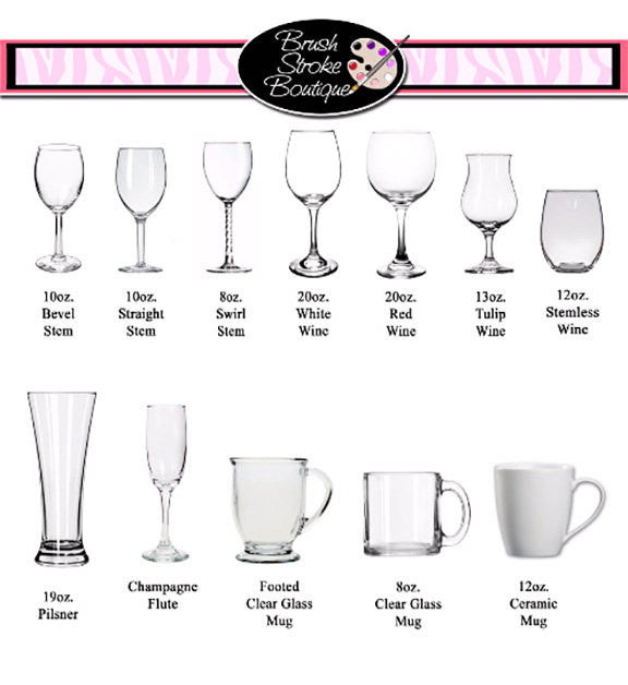 DIY Pick your Design Wine Glass Painting – Two 20oz Wine Glasses - Wine and  Canvas - Grand Rapids