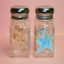 Hand Painted Salt & Pepper Shakers - Sea Shells - Original Designs by Cathy Kraemer